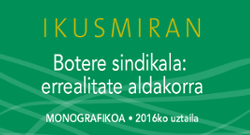 Ikusmiran | Botere sindikala